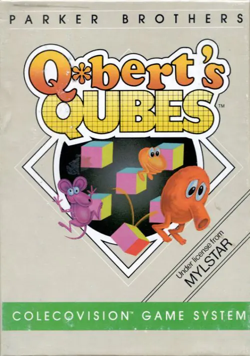 Q-Bert Qubes (1984)(Parker Brothers) ROM download