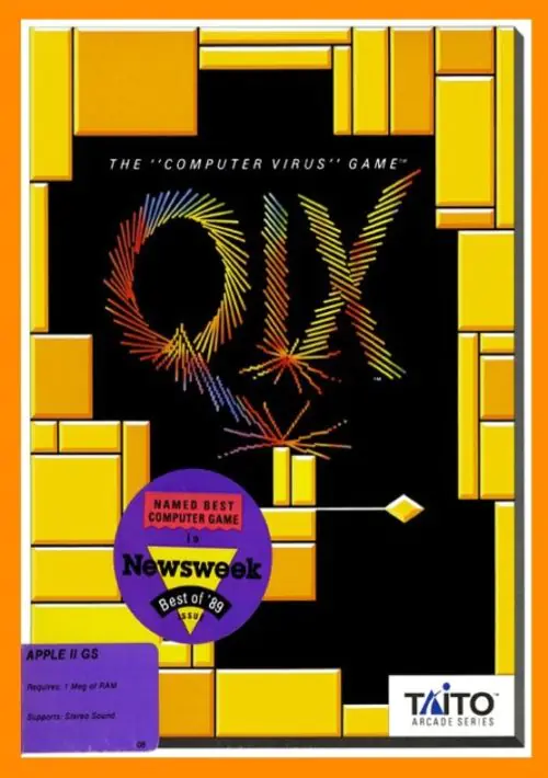 Qix (1989)(Taito) ROM download