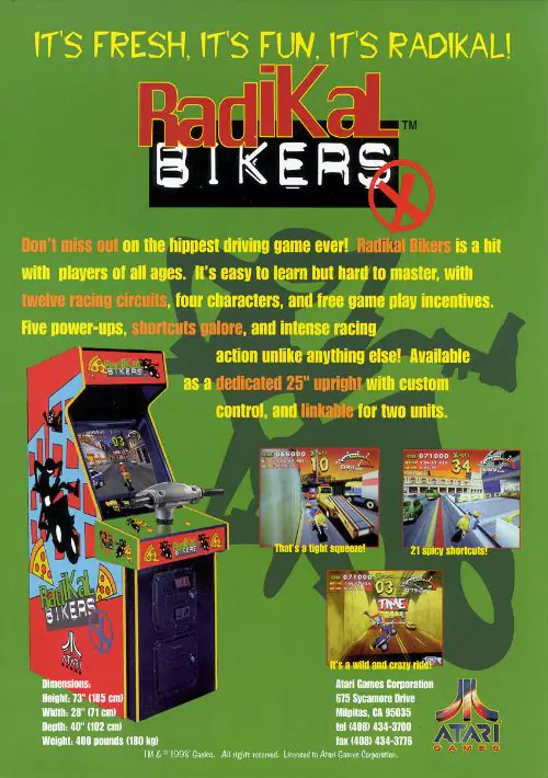 Radikal Bikers (Version 2.02) ROM download