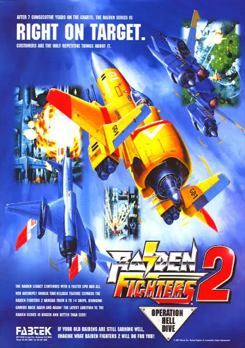 Raiden Fighters 2 - Operation Hell Dive (Germany) ROM download