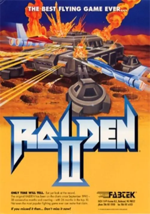 Raiden II [older version] ROM download