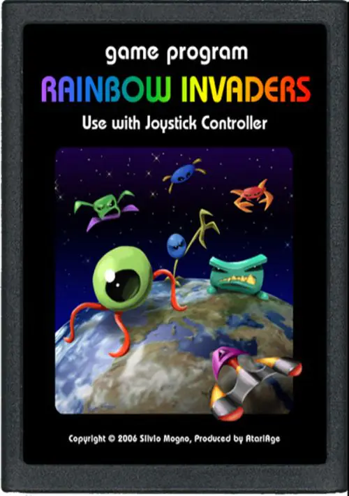 Rainbow Invaders (non-playable Demo) (PD) ROM download