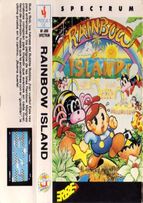 Rainbow Islands - The Story Of Bubble Bobble 2 (1990)(Ocean)(Side B)[a][48-128K] ROM download