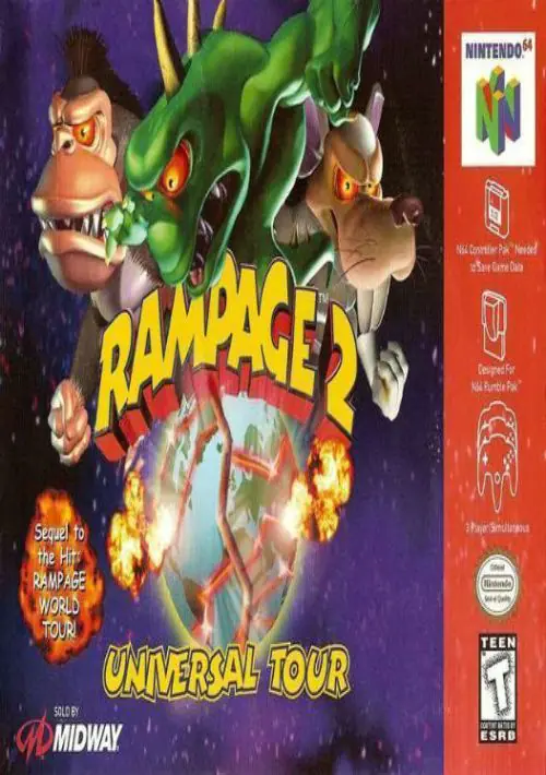 Rampage 2 - Universal Tour (E) ROM download