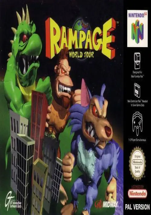 Rampage - World Tour (E) ROM download