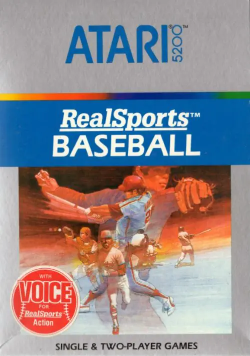 Realsports Baseball (1983) (Atari) ROM