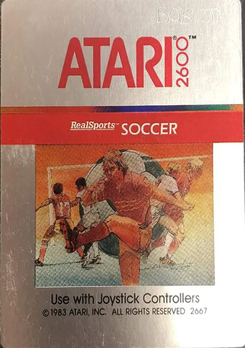 RealSports Soccer (1983) (Atari) ROM download