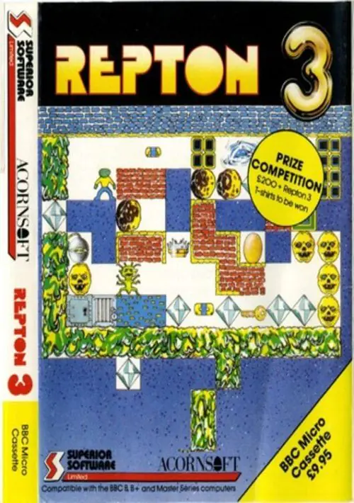 Repton 3 - The Life Of Repton (1986)(Superior)[h][a][bootfile] ROM download