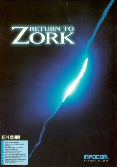 Return To Zork - Full Game Files ROM