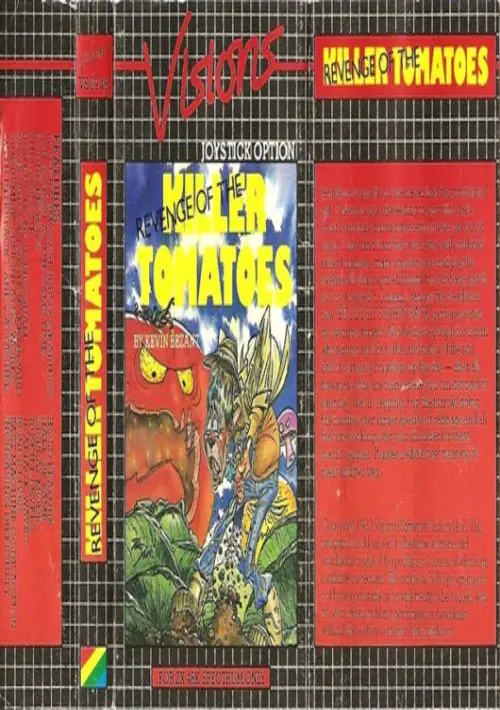 Revenge Of The Killer Tomatoes (1984)(Visions Software Factory)[a] ROM download