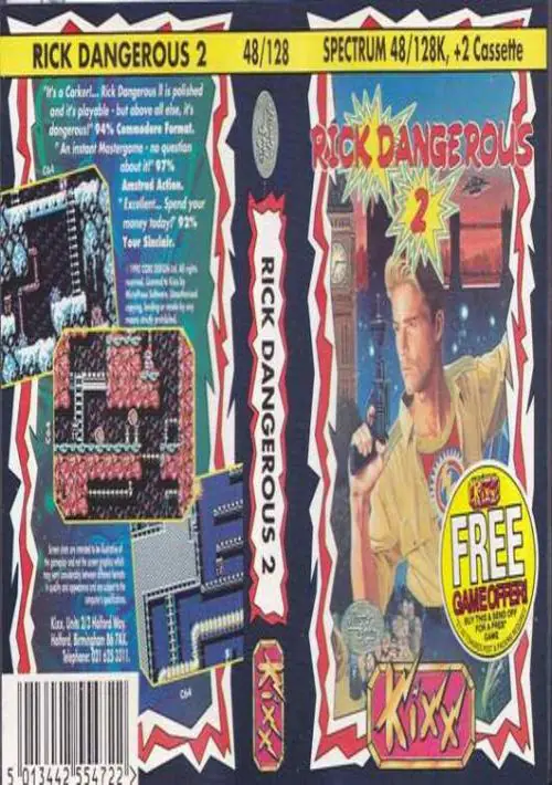 Rick Dangerous 2 (1990)(Micro Style)[cr Rajsoft] ROM download