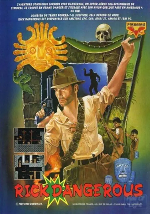 Rick Dangerous (UK) (1989) [h3].dsk ROM download