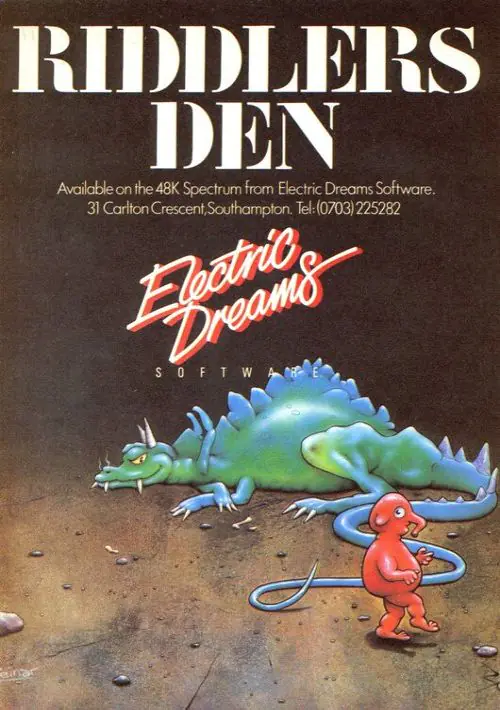 Riddler's Den (1985)(Electric Dreams Software)[a3][SpeedLock 1] ROM download