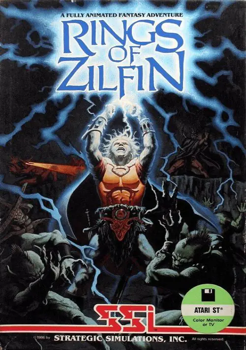 Rings of Zilfin (1987)(SSI)(Disk 2 of 3) ROM download