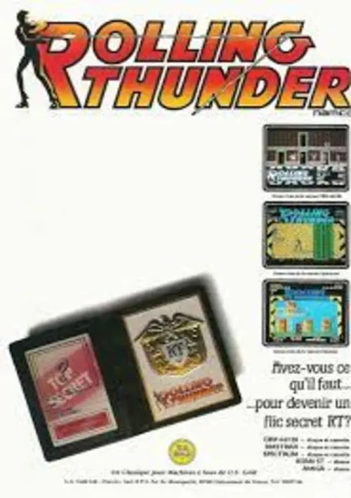 Rolling Thunder (1986)(U.S. Gold) ROM download