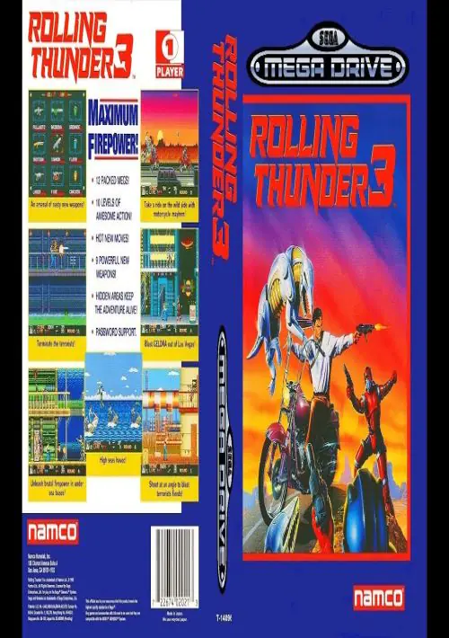 Rolling Thunder 3 ROM download