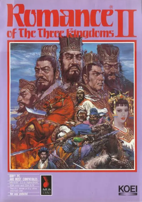 Romance Of The Three Kingdoms II ROM download