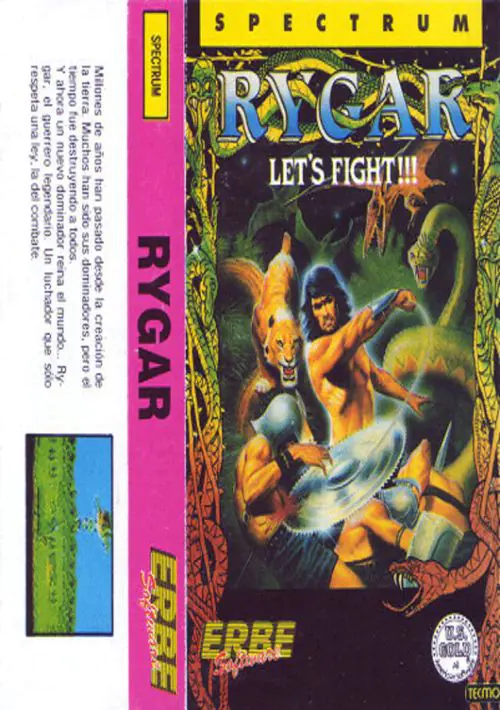 Rygar (1987)(Erbe Software)[re-release] ROM download