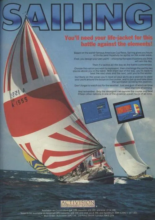 Sailing (UK) (1987).dsk ROM