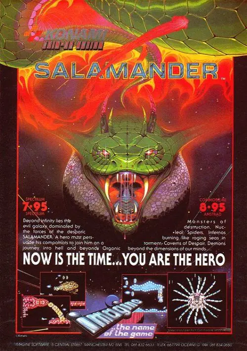 Salamander (1987)(The Hit Squad)[re-release] ROM download