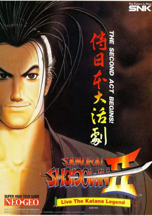 Samurai Shodown II / Shin Samurai Spirits: Haohmaru Jigokuhen ROM download