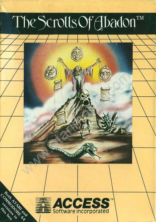 Scrolls Of Abadon, The (1984)(Access) ROM
