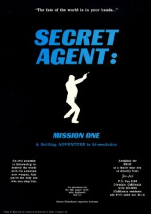 Secret Agent Mission One (19xx)(-) ROM
