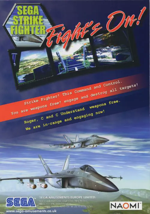 Sega Strike Fighter (Rev A) ROM download