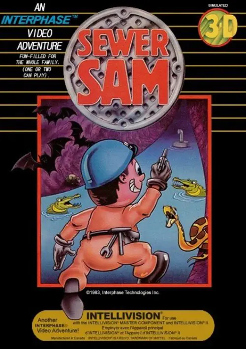 Sewer Sam (1983) (Interphase) ROM download