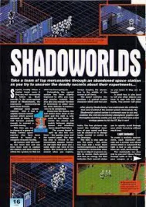 Shadoworlds (1992)(Krisalis Software)[cr Replicants][one disk] ROM download
