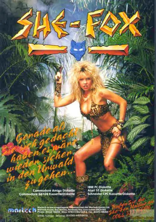 She-Fox (1988)(Martech) ROM download