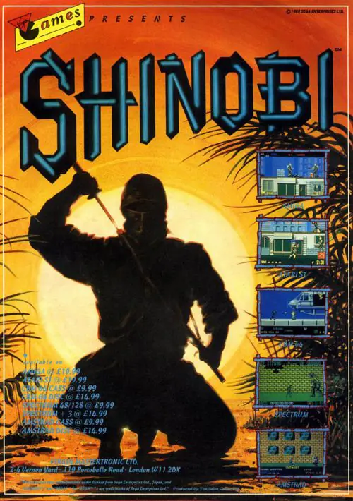 Shinobi ROM download