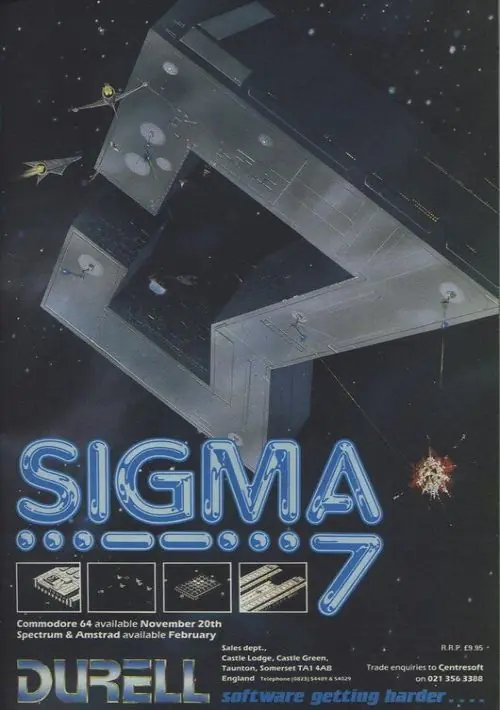 Sigma 7 (1987)(Durell Software)[48-128K] ROM download