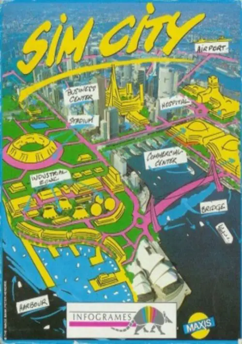 Sim City (UK) (1989) [b1].dsk ROM Download - Amstrad CPC(Colour ...