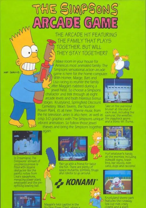 Simpsons Arcade Game The ROM download
