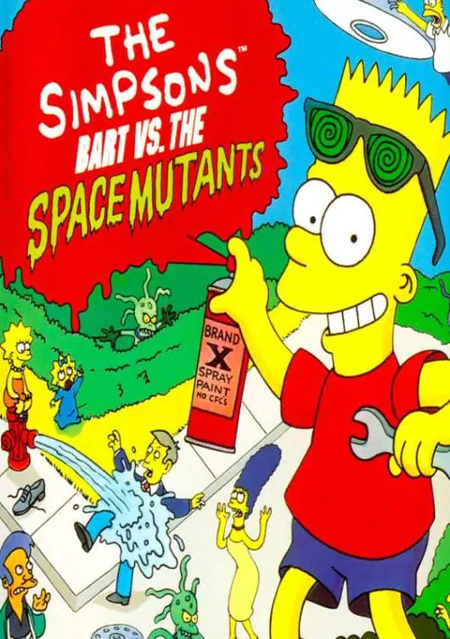 Simpsons - Bart Vs The Space Mutants (1991)(Ocean)[128K] ROM download