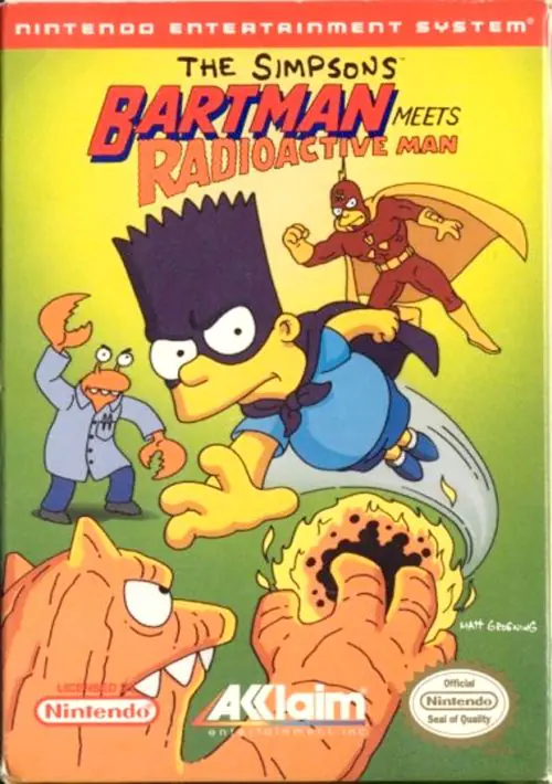 Simpsons - Bartman Meets Radioactive Man, The ROM download