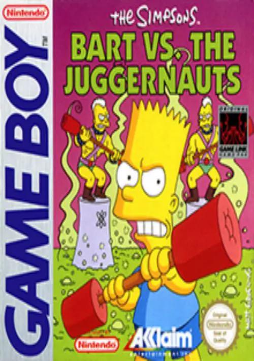 Simpsons, The - Bart Vs The Juggernauts ROM