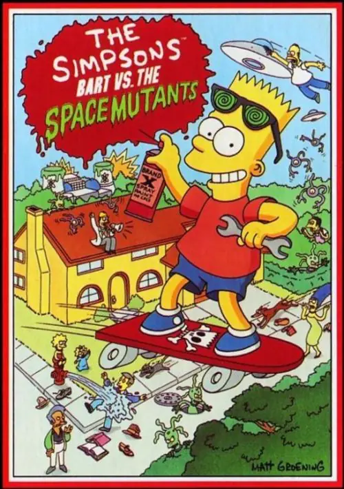 Simpsons, The - Bart Vs The Space Mutants V2.1 (UK) (1991) (Disk 1 Of 2) [t1].dsk ROM download