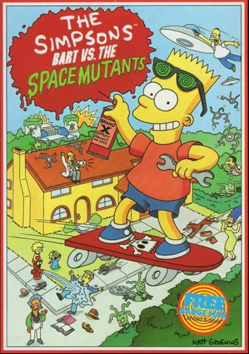 Simpsons, The - Bart Vs. The Space Mutants_Disk2 ROM