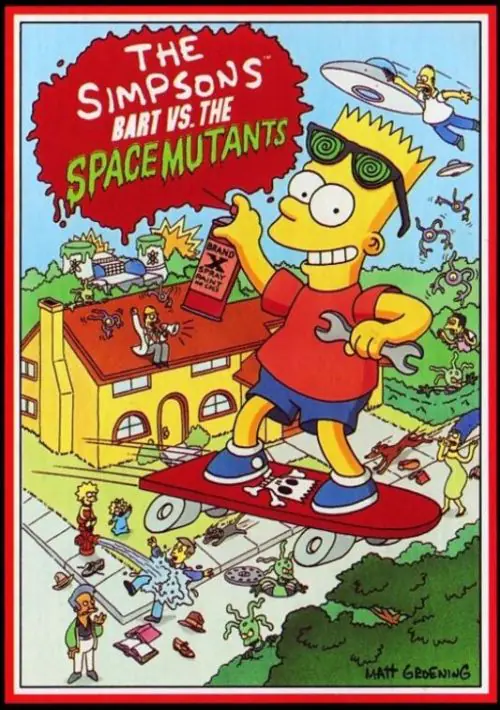 Simpsons, The - Bart Vs The Space Mutants (UK) (1991) (Disk 1 Of 2).dsk ROM
