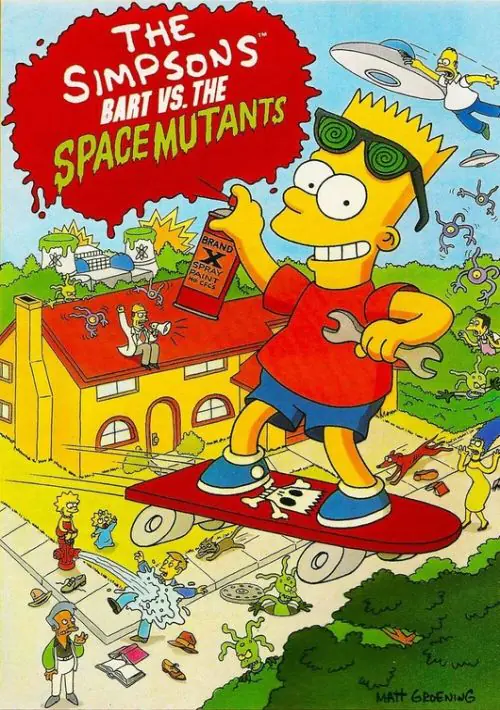 Simpsons, The - Bart Vs The Space Mutants (UK) (1991) [f1][t2].dsk ROM download