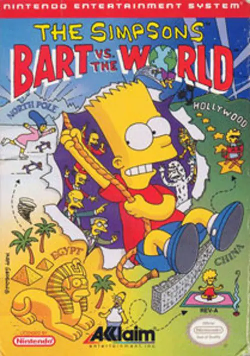 Simpsons, The - Bart Vs. The World ROM