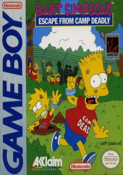 Simpsons, The - Escape From Camp Deadly ROM