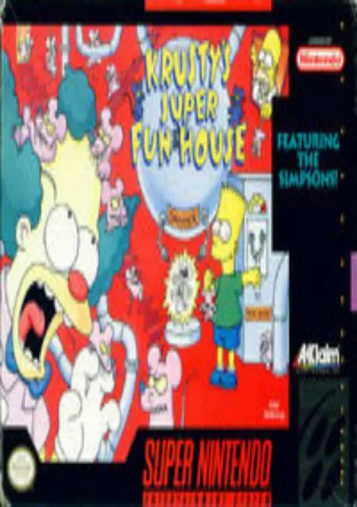  Simpsons, The - Krusty's Super Fun House (EU) ROM download