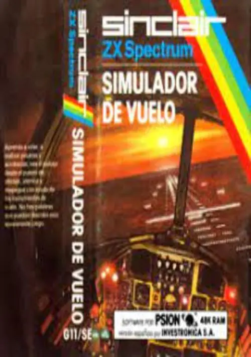 Simulador De Vuelo (1983)(Investronica)(es)[aka Flight Simulation] ROM download