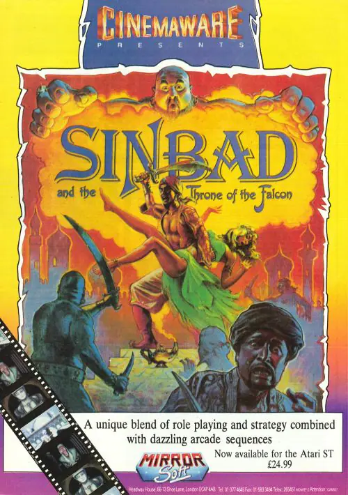 Sinbad And The Throne Of The Falcon (Europe) ROM download