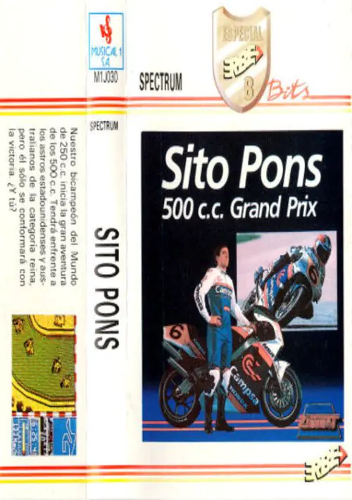 Sito Pons 500cc Grand Prix (1990)(Musical 1)(ES) ROM download