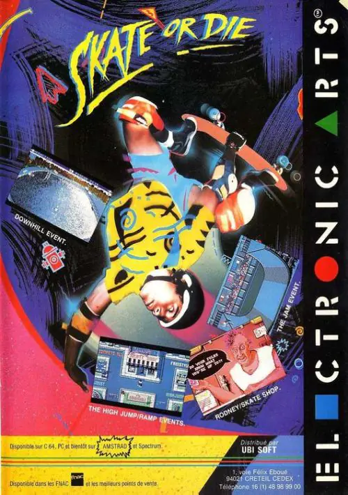 Skate Or Die (UK) (1989) (Disk 2 Of 2).dsk ROM download