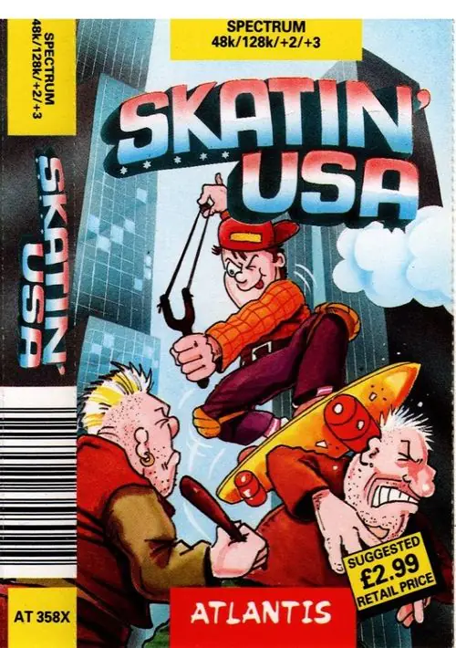 Skatin' USA (UK) (1990).dsk ROM download